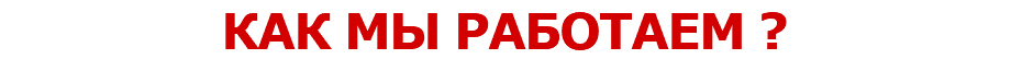 КАК МЫ РАБОТАЕМ ?